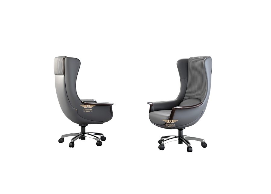gray executive swivel chair