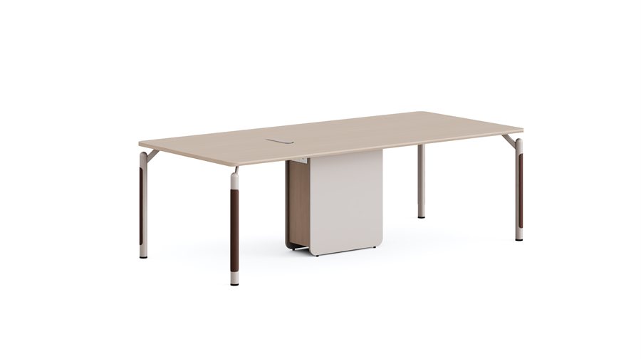 94 inch conference table with metal base
