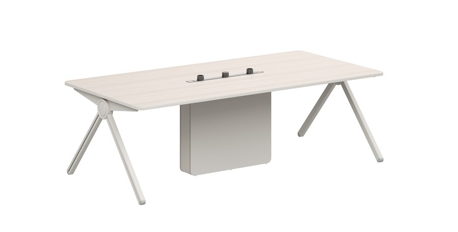 conference table with A-frame legs