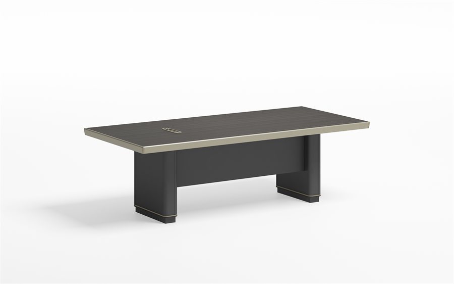 two-tone conference table