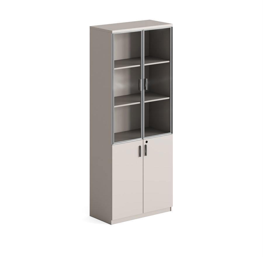 glass-door cabinet