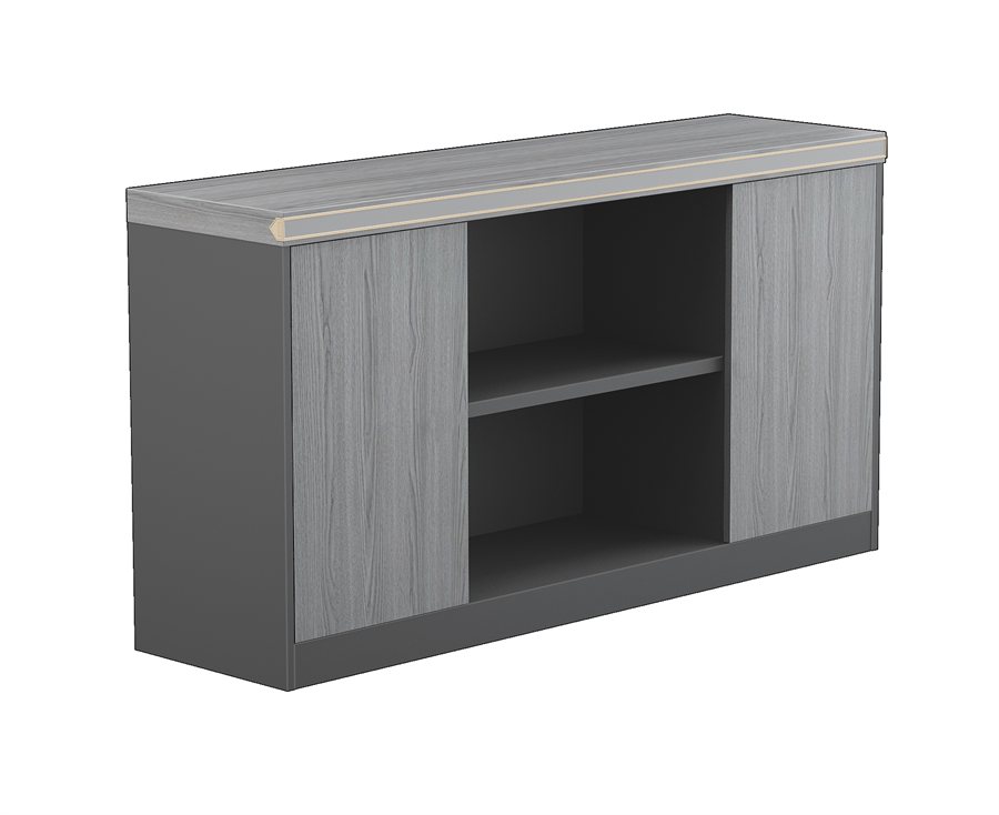 gray credenza